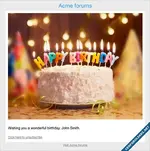 [Andy] Birthday email