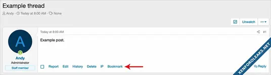 [Andy] Bookmark list