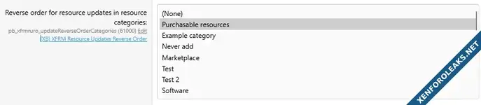 [XB] XFRM Resource Updates Reverse Order