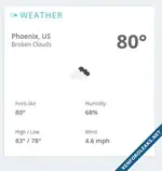 [Blatchy] Weather Widget