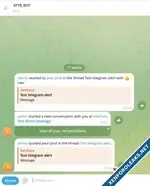 [Berg] Telegram Alert