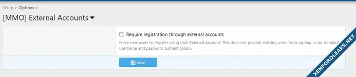 [MMO] External Accounts
