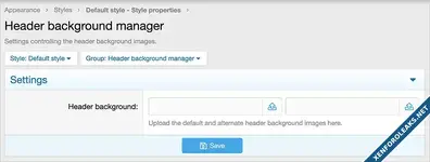 [Andy] Header background manager