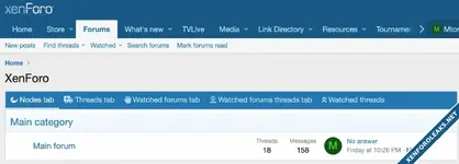 [XFA] Forum List Tabs