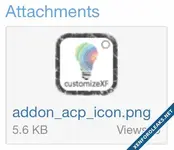 [cXF] Hide attachments with notice