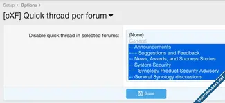 [cXF] Quick thread per forum