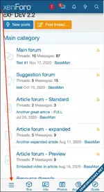 [cXF] Mobile Footer