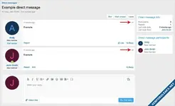 [Andy] Direct message position