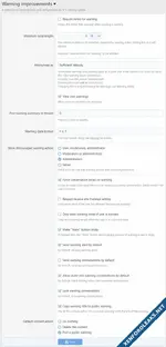 [Xon] Warning Improvements