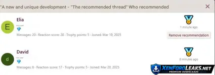 Who recommended the favorite panel thread.webp